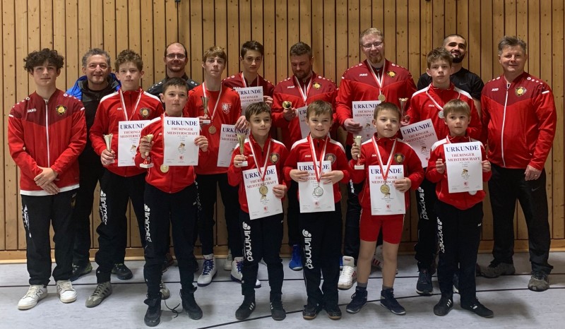 KSC Team erfolgreich bei den Thüringer Meisterschaften Griechisch-Römisch