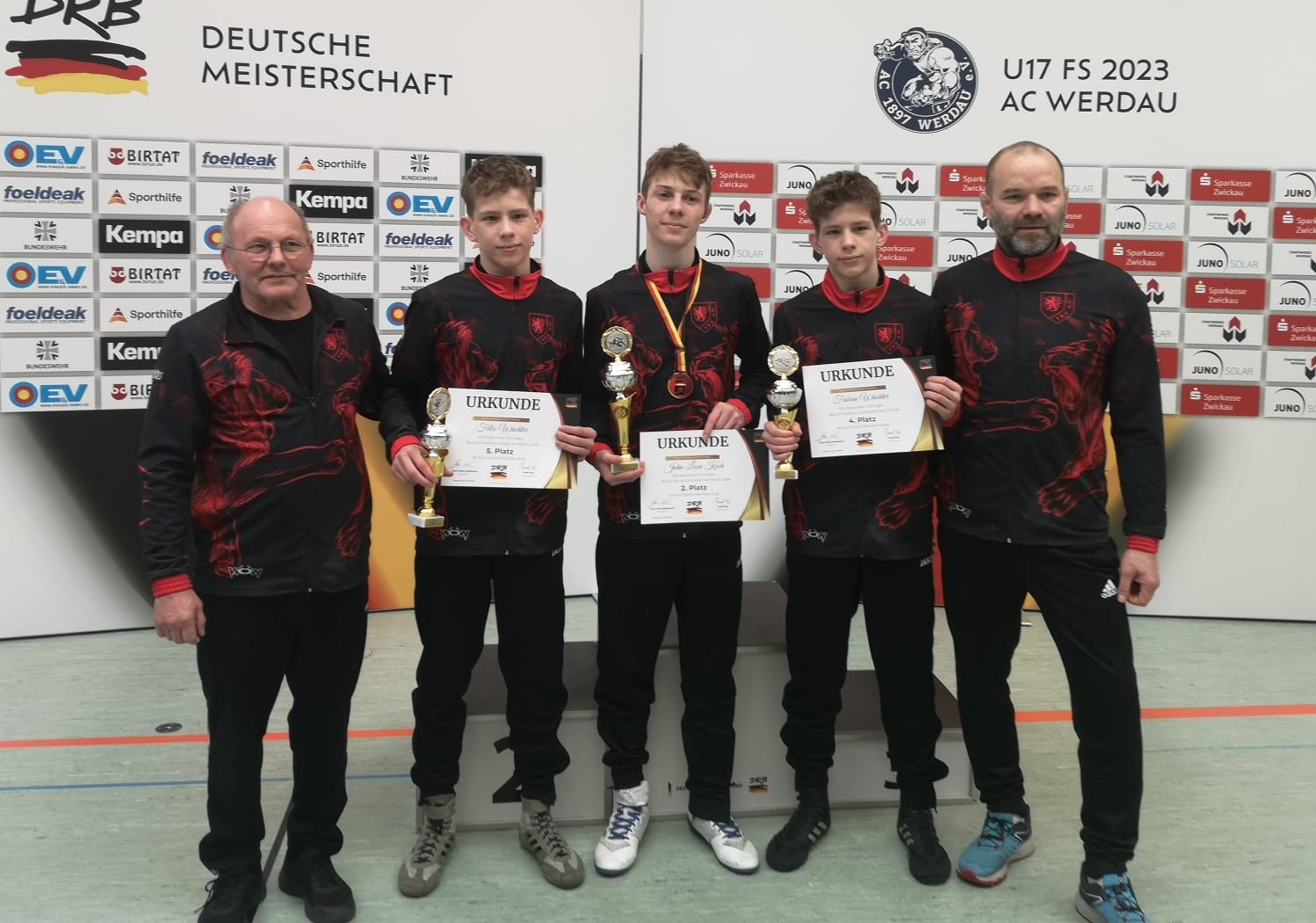 KSC Nachwuchs erfolgreich bei Deutschen Meisterschaften der A-Jugend